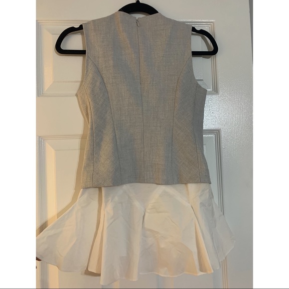10 Crosby Derek Lam peplum top - Picture 3 of 3